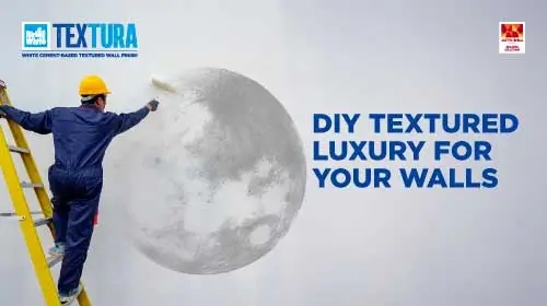 How can  you apply a textured finish myself, or do you need professional help?